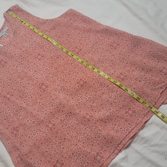 Fever coral peach sleeveles top sz XL - Picture 9 of 11